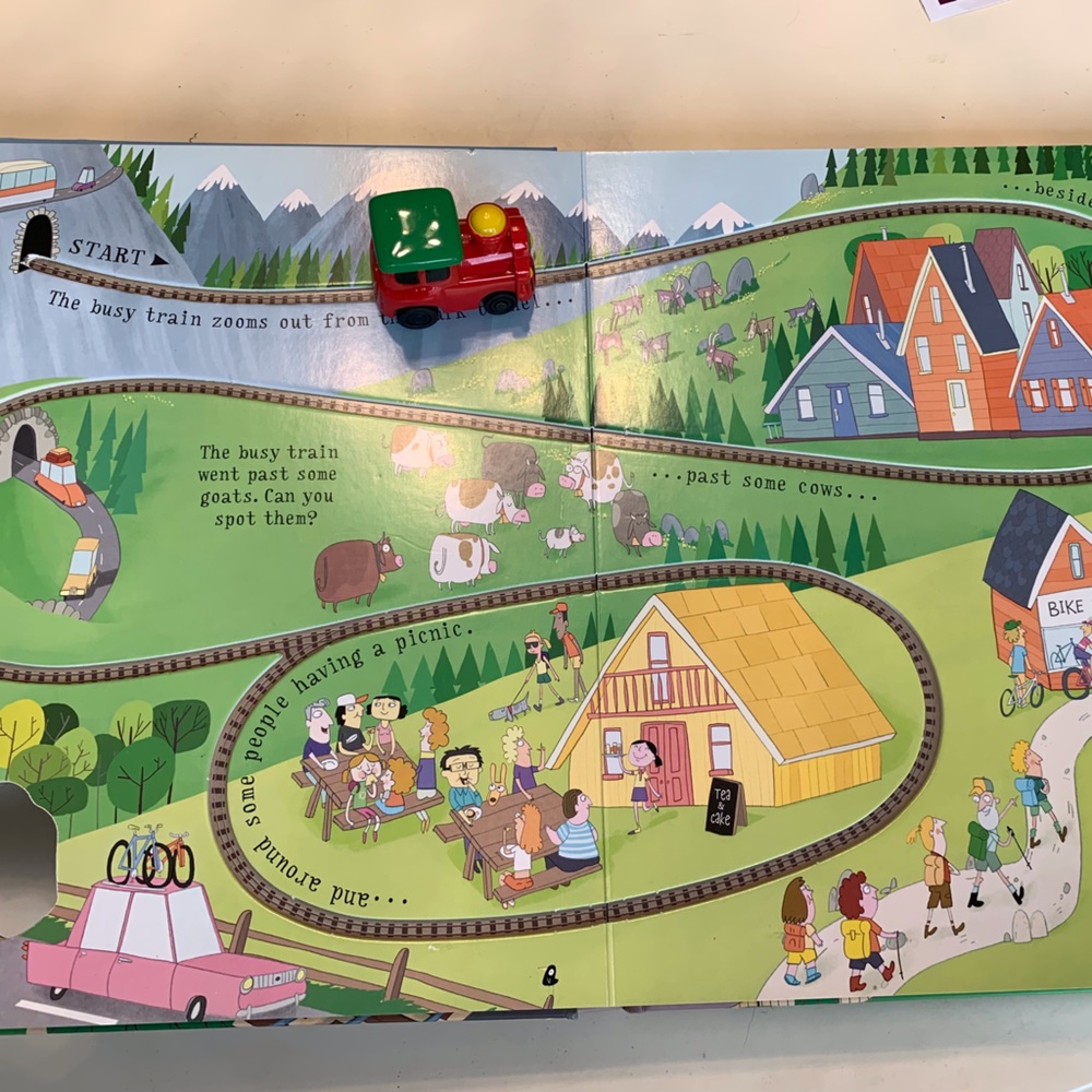 Busy train book